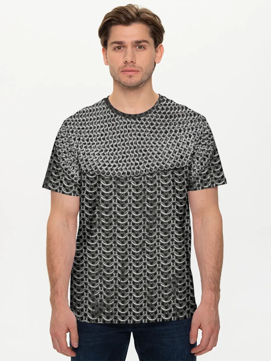 Camiseta básica de algodón para hombre