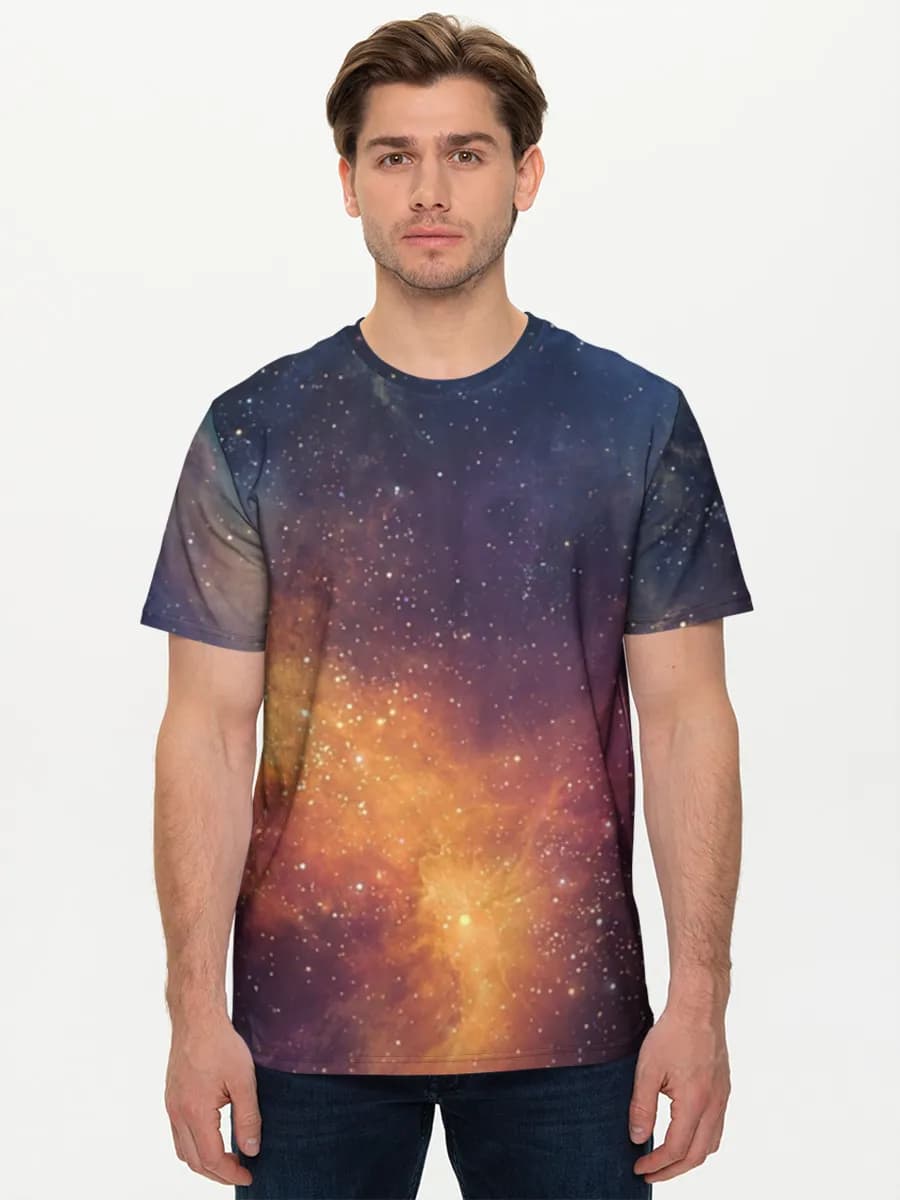 Men's basic cotton T-shirt