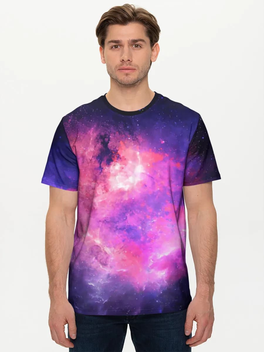 Herren Basic Baumwoll T-Shirt