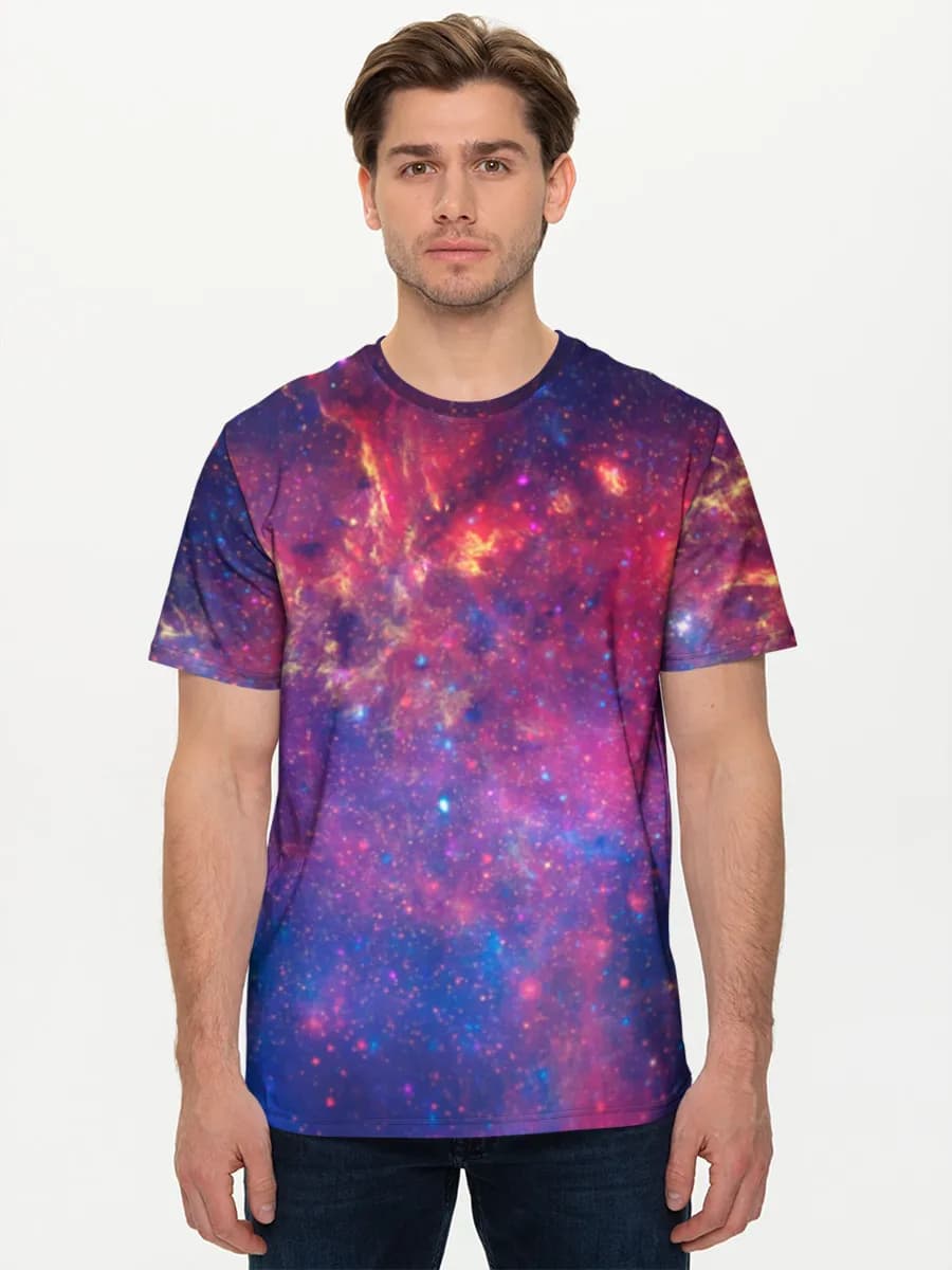 Men's basic cotton T-shirt