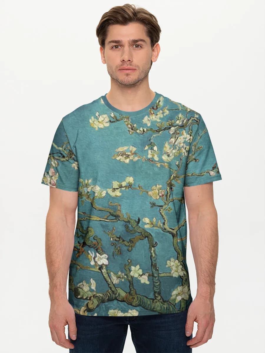 Men's basic cotton T-shirt