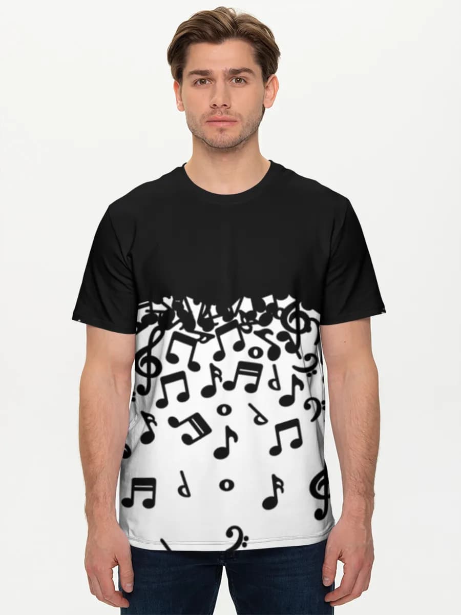 メンズ ベーシック コットンTシャツ