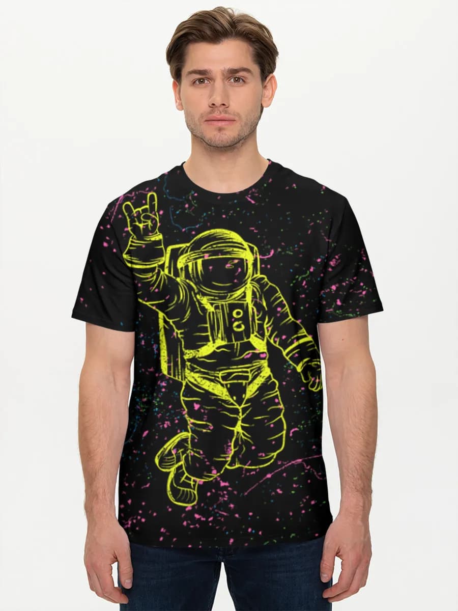 Men's basic cotton T-shirt