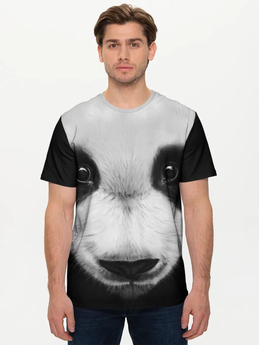 Men's basic cotton T-shirt