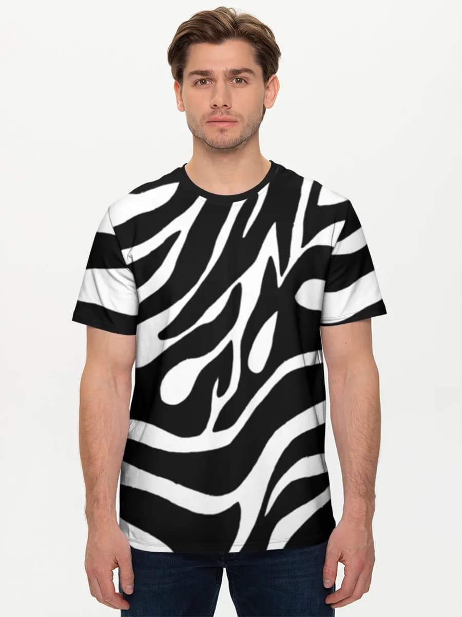 Men's basic cotton T-shirt