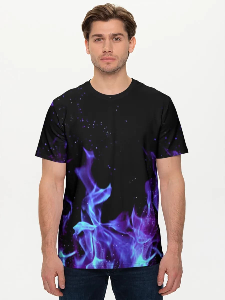 Men's basic cotton T-shirt