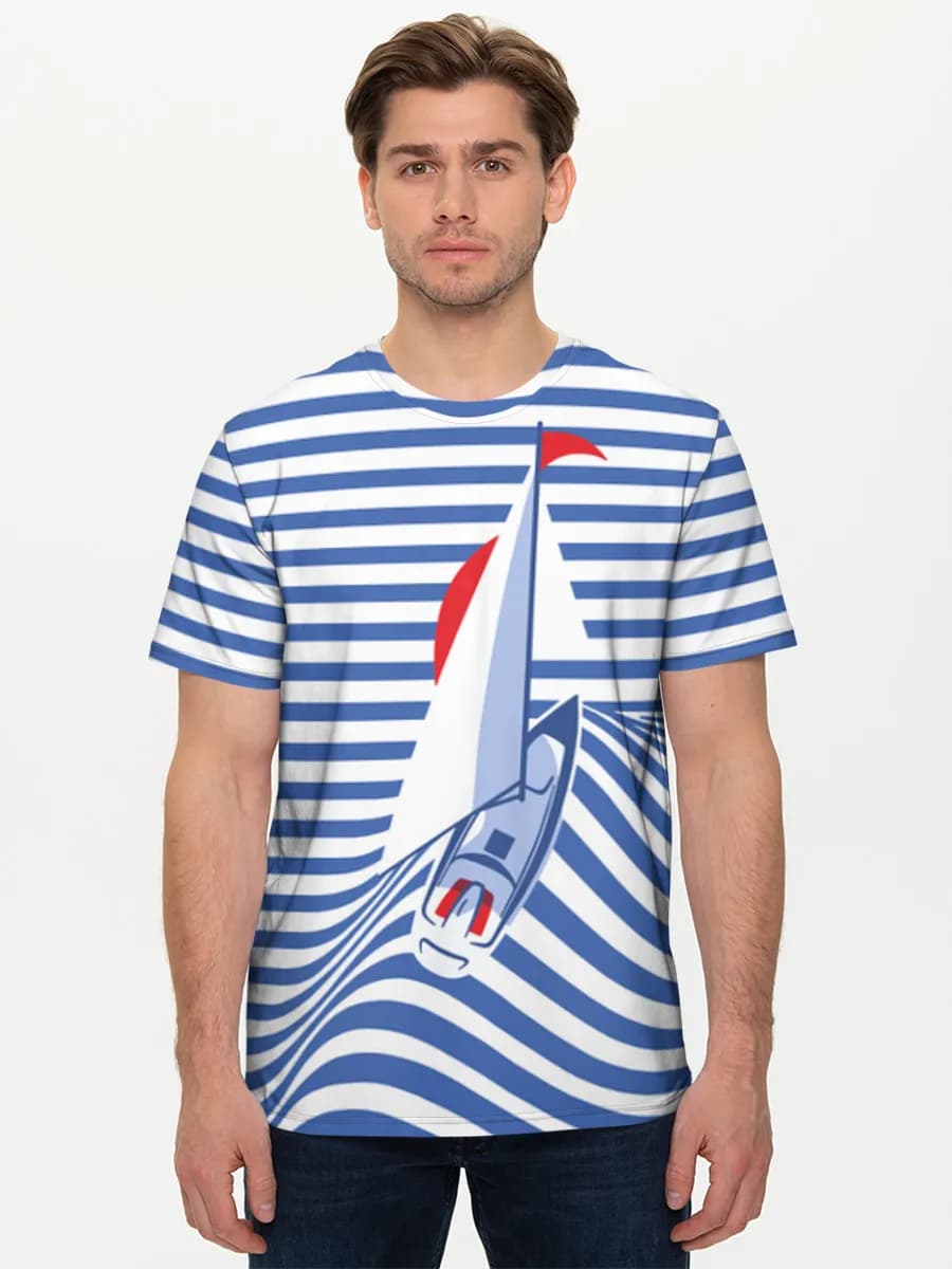 Camiseta básica de algodón para hombre