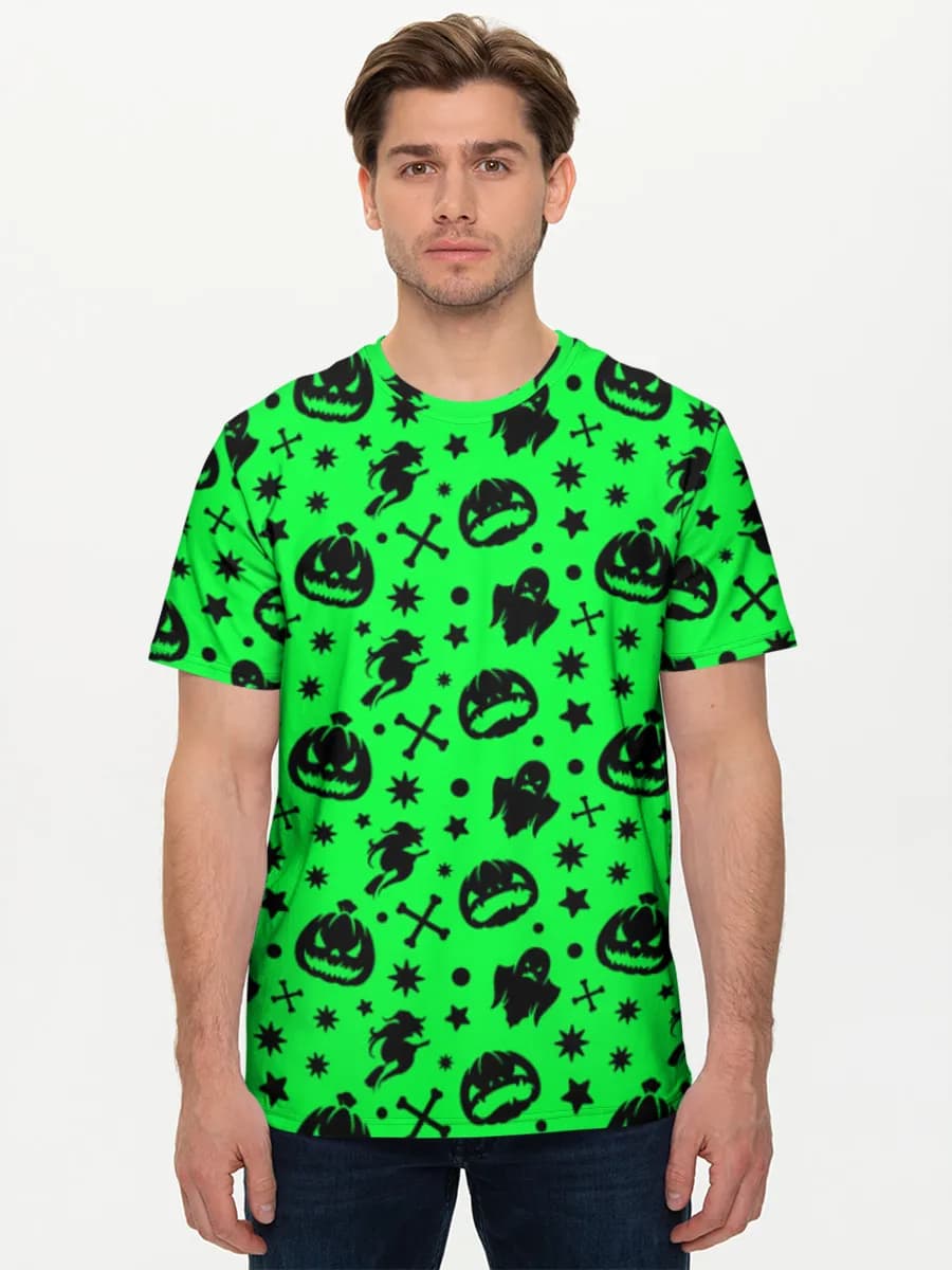 Camiseta básica de algodón para hombre