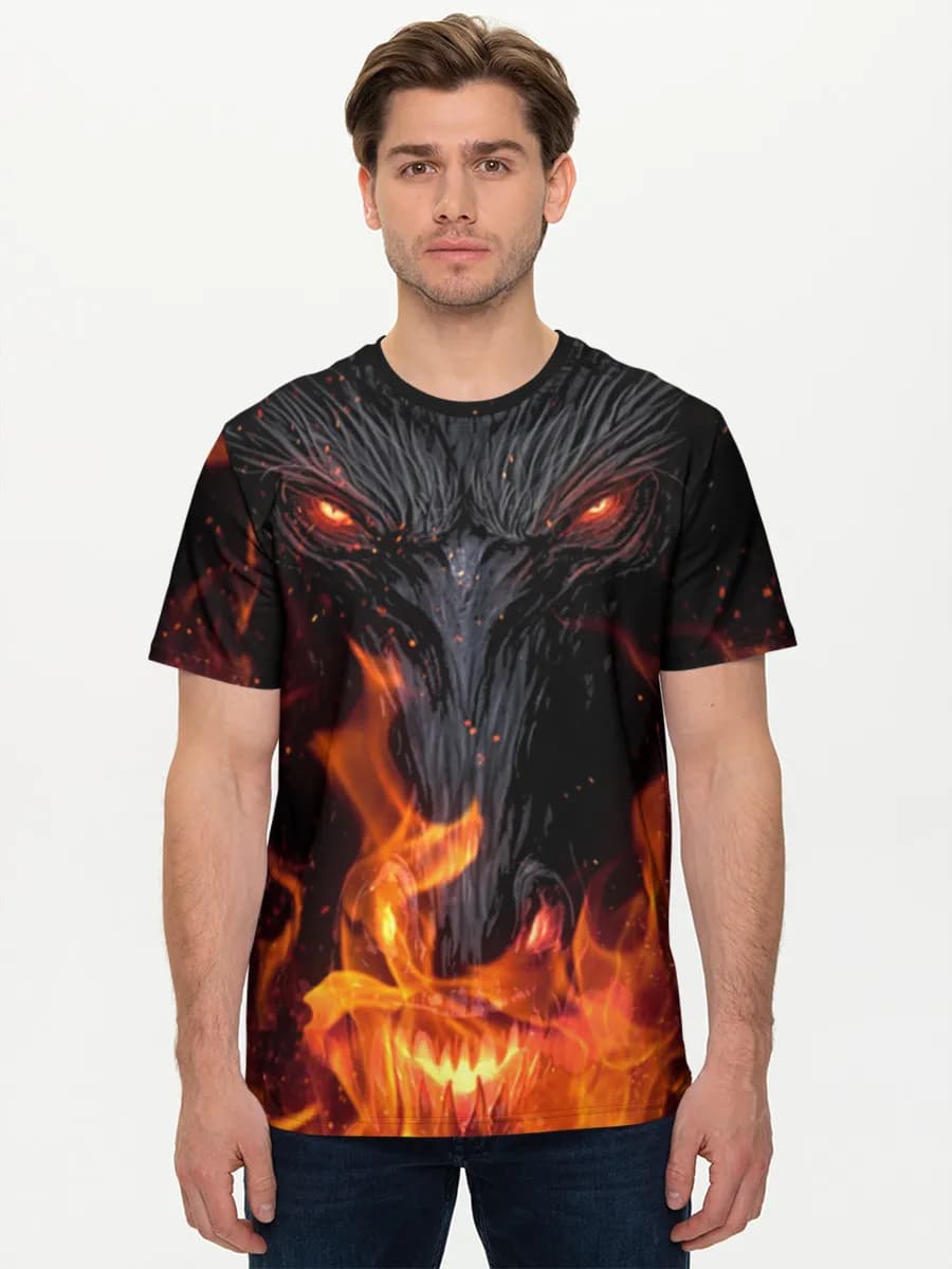 Men's basic cotton T-shirt