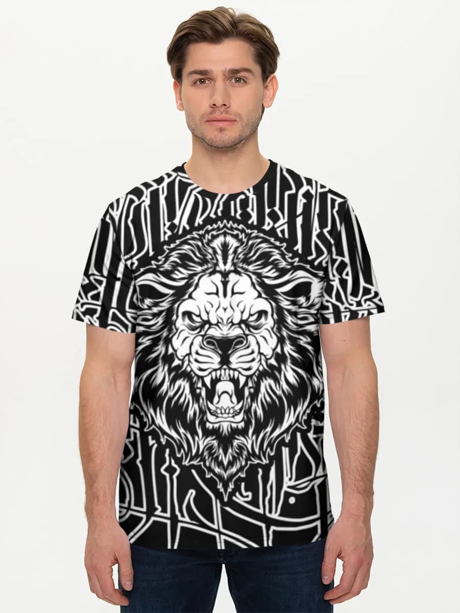 メンズ ベーシック コットンTシャツ