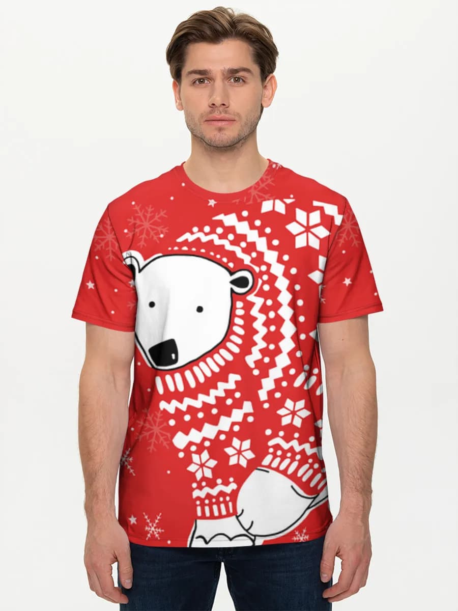 Men's basic cotton T-shirt