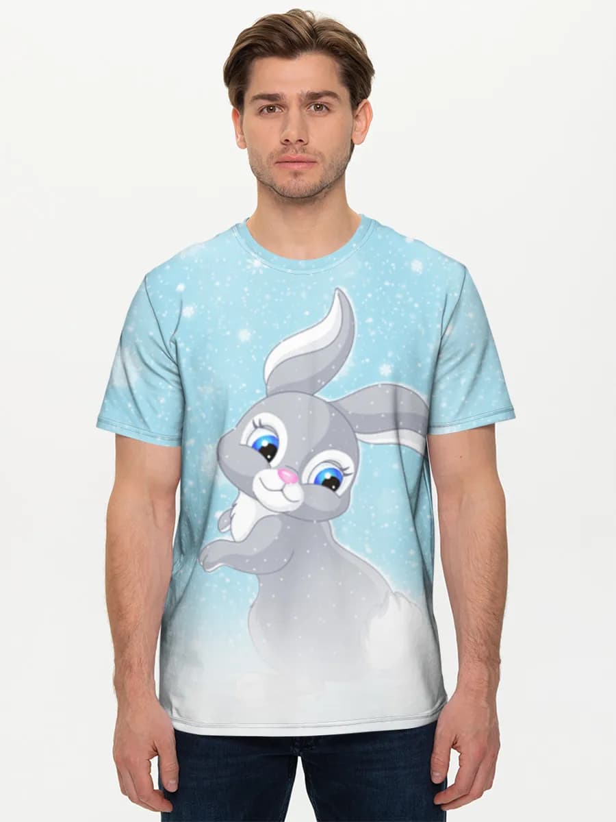 Men's basic cotton T-shirt