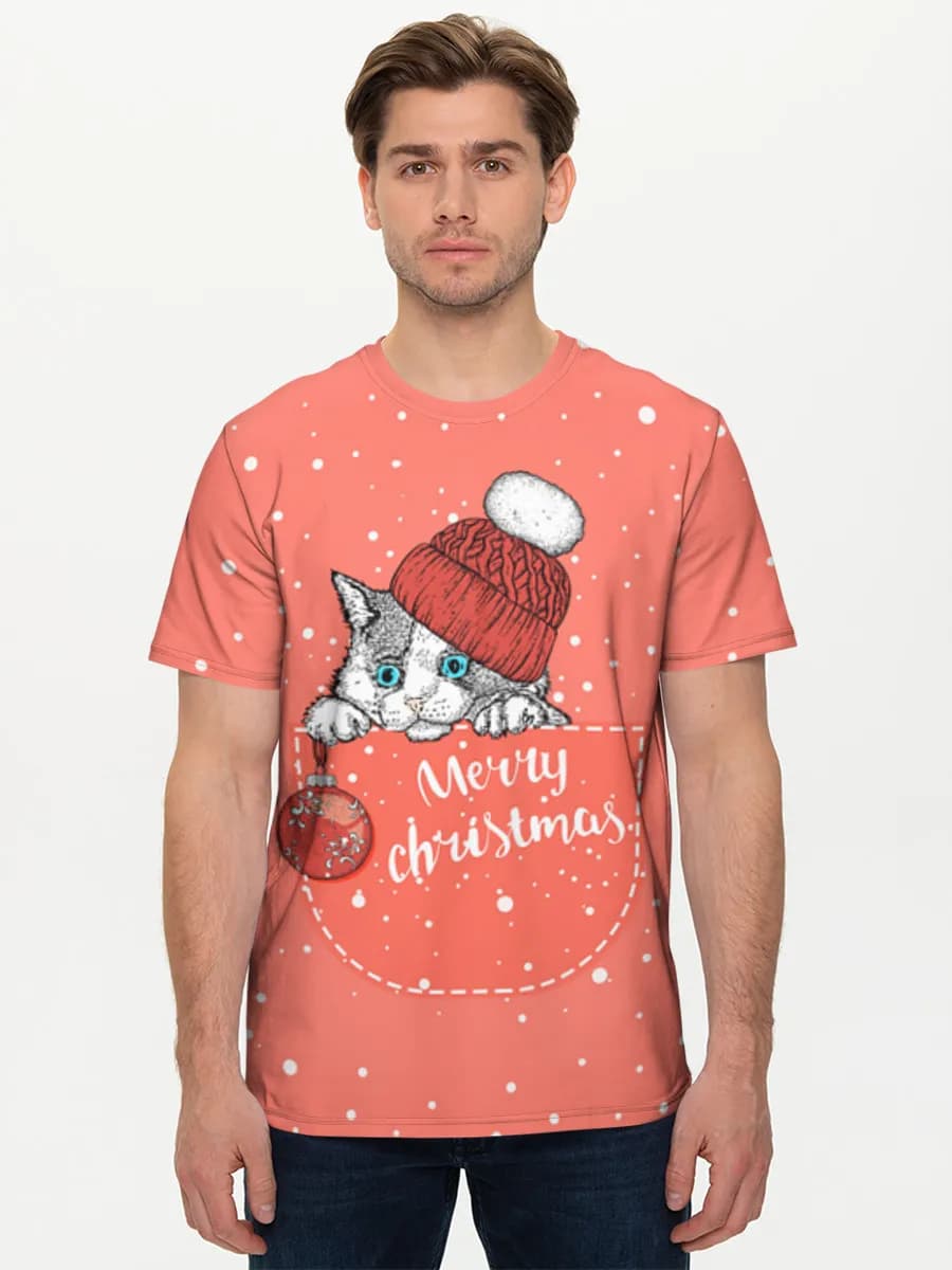 Men's basic cotton T-shirt