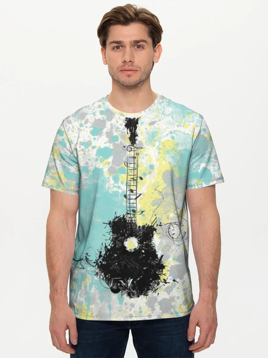 Camiseta básica de algodón para hombre