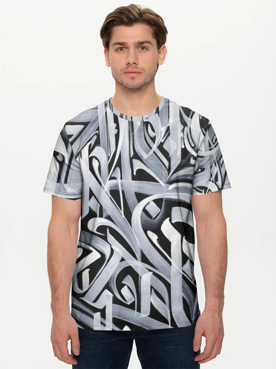 Men's basic cotton T-shirt