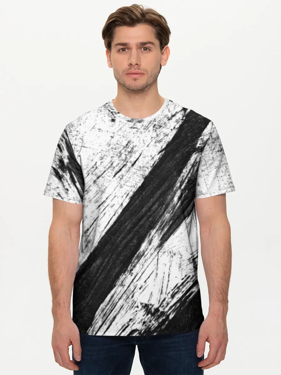 Men's basic cotton T-shirt