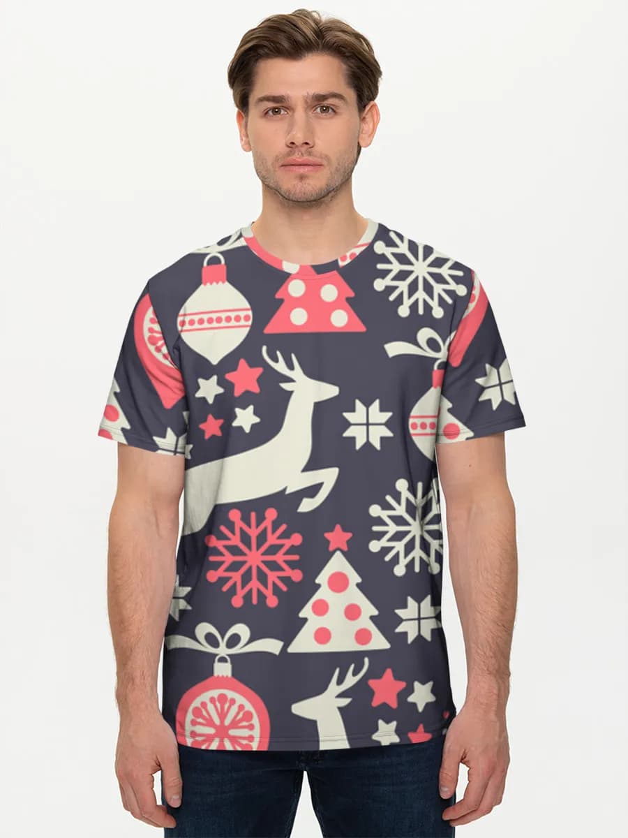 Men's basic cotton T-shirt