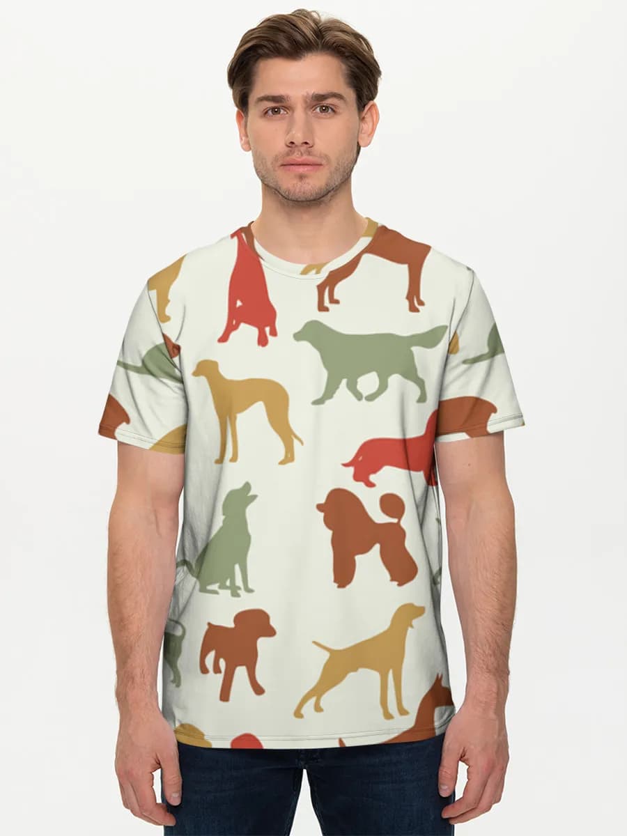 Men's basic cotton T-shirt