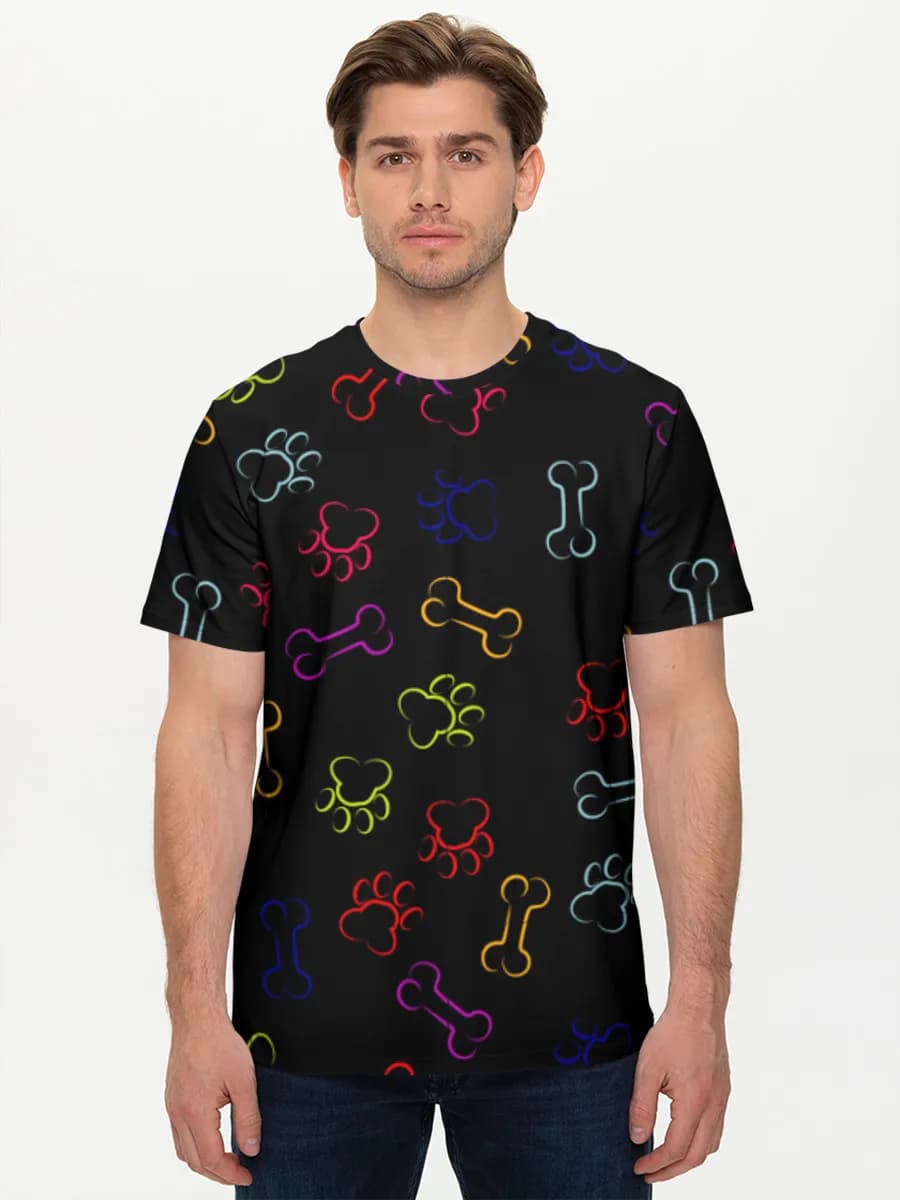 Men's basic cotton T-shirt