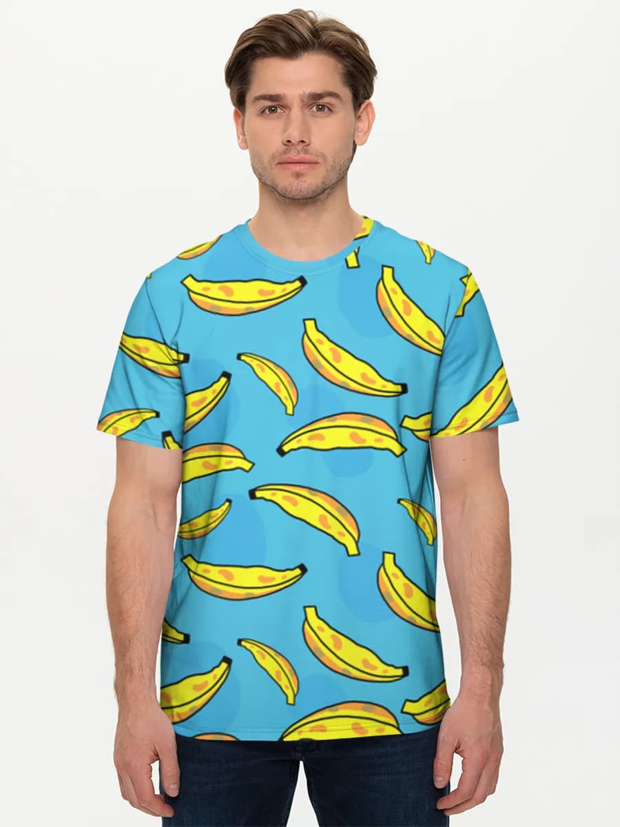 Camiseta básica de algodón para hombre