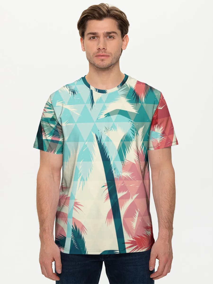 Men's basic cotton T-shirt