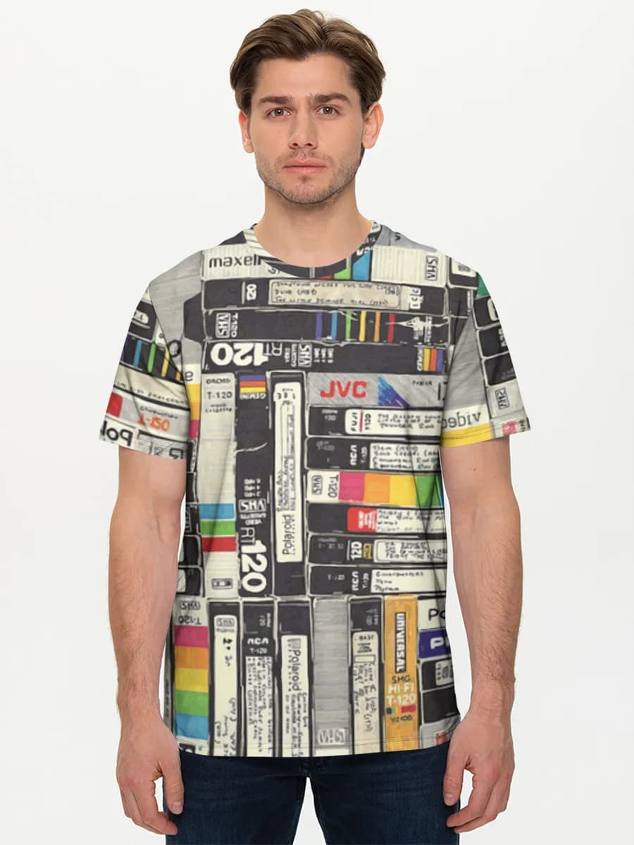 Men's basic cotton T-shirt