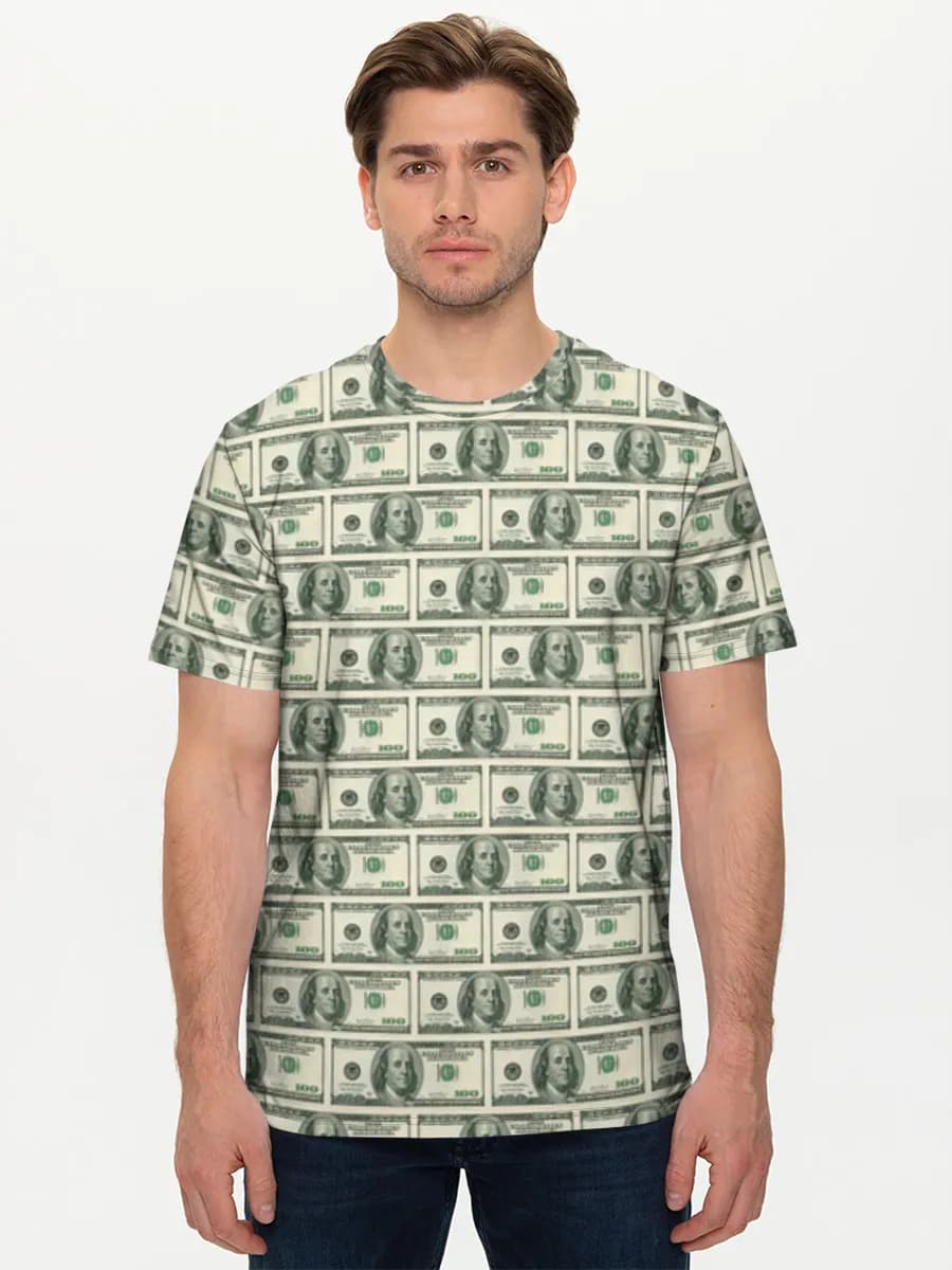 Men's basic cotton T-shirt