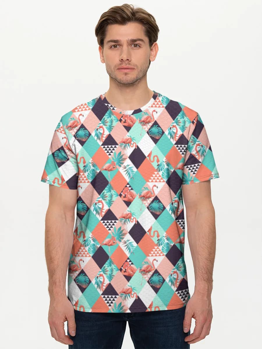 Men's basic cotton T-shirt