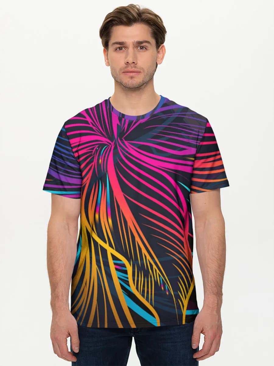 Men's basic cotton T-shirt
