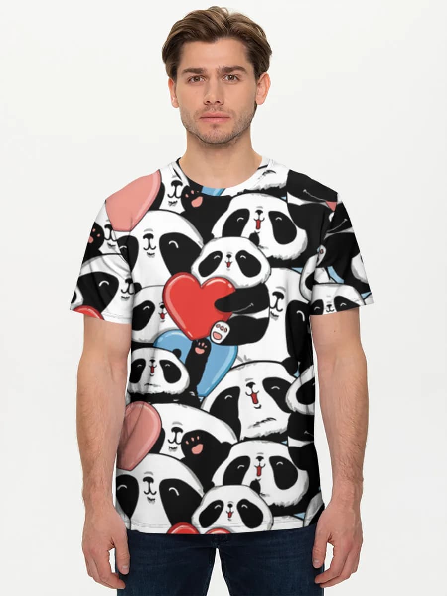 Men's basic cotton T-shirt