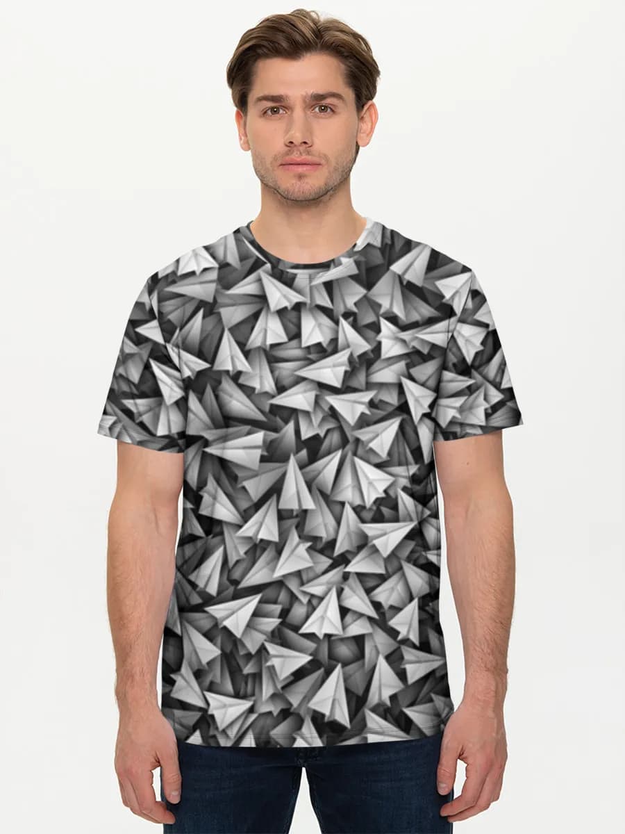 Men's basic cotton T-shirt