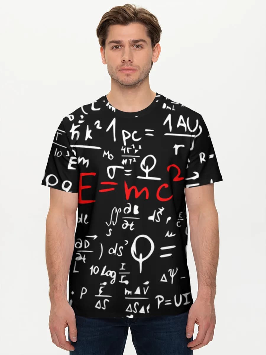 Men's basic cotton T-shirt