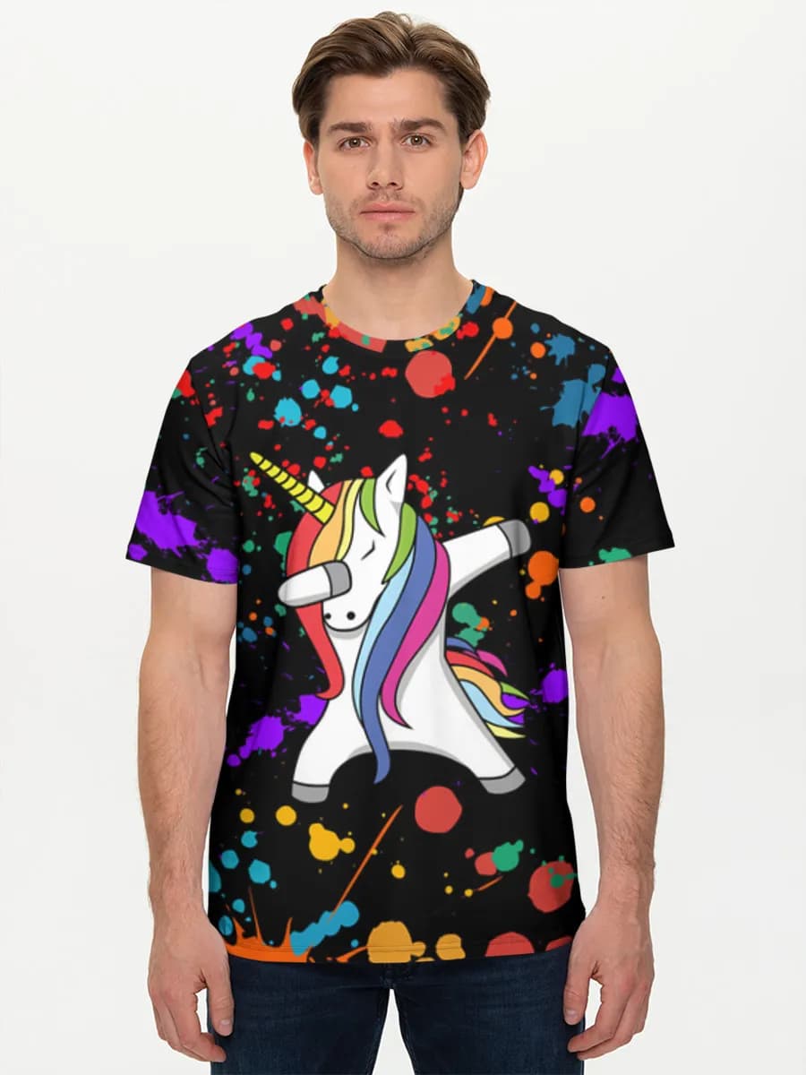 Men's basic cotton T-shirt
