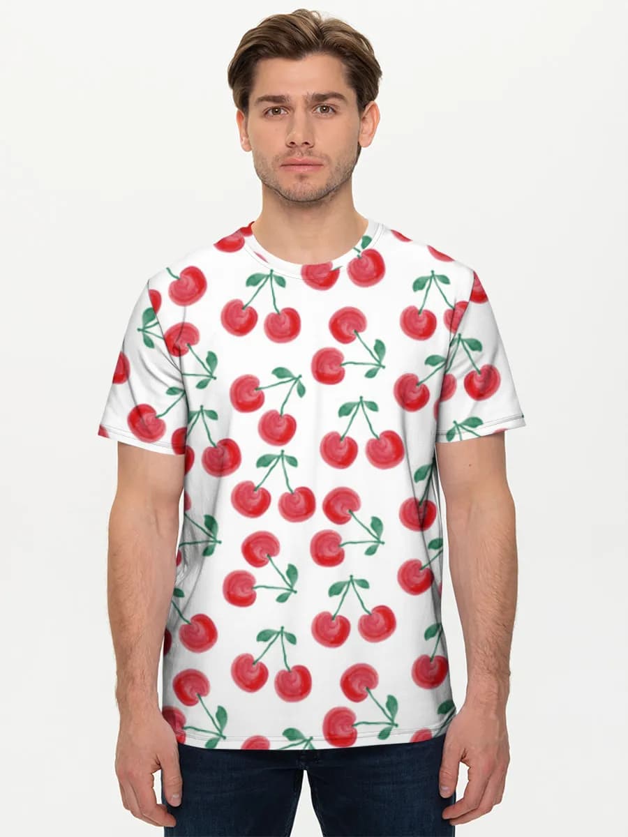 Men's basic cotton T-shirt