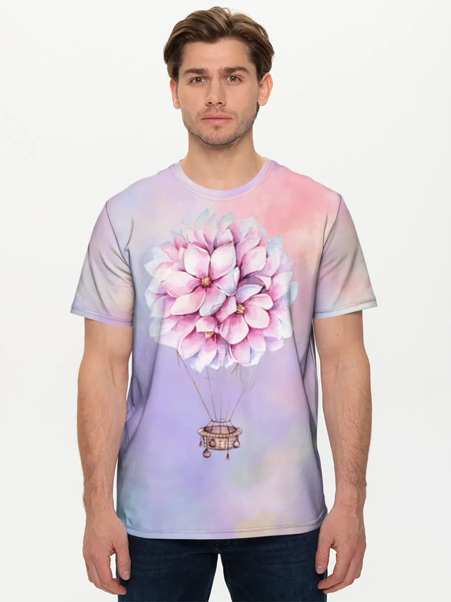 Men's basic cotton T-shirt