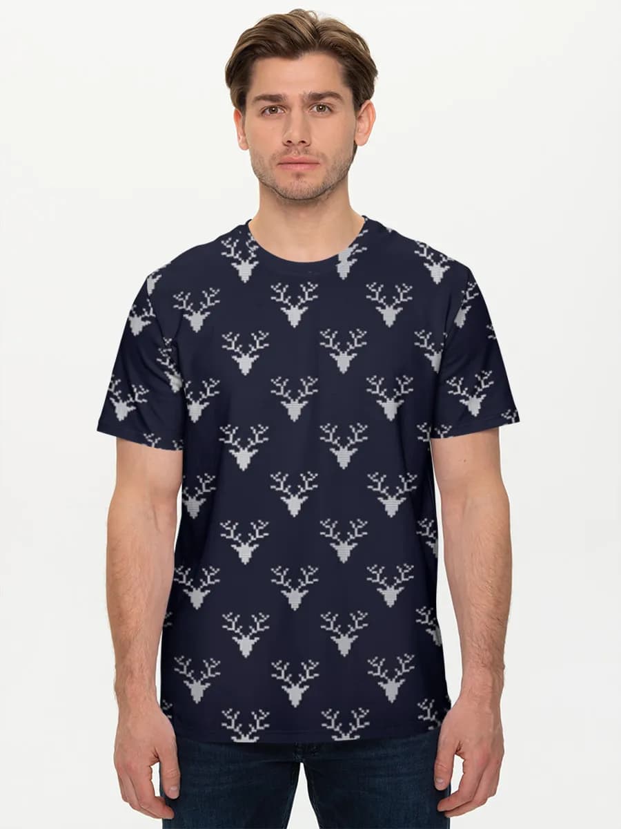Men's basic cotton T-shirt
