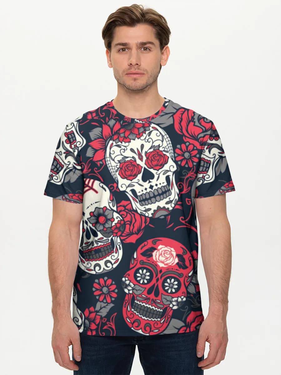 Men's basic cotton T-shirt