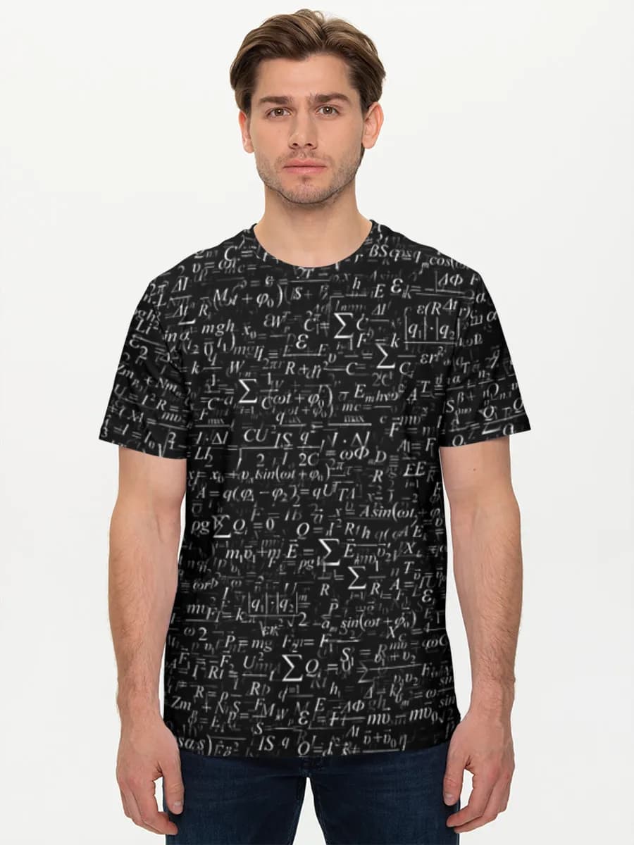 Men's basic cotton T-shirt