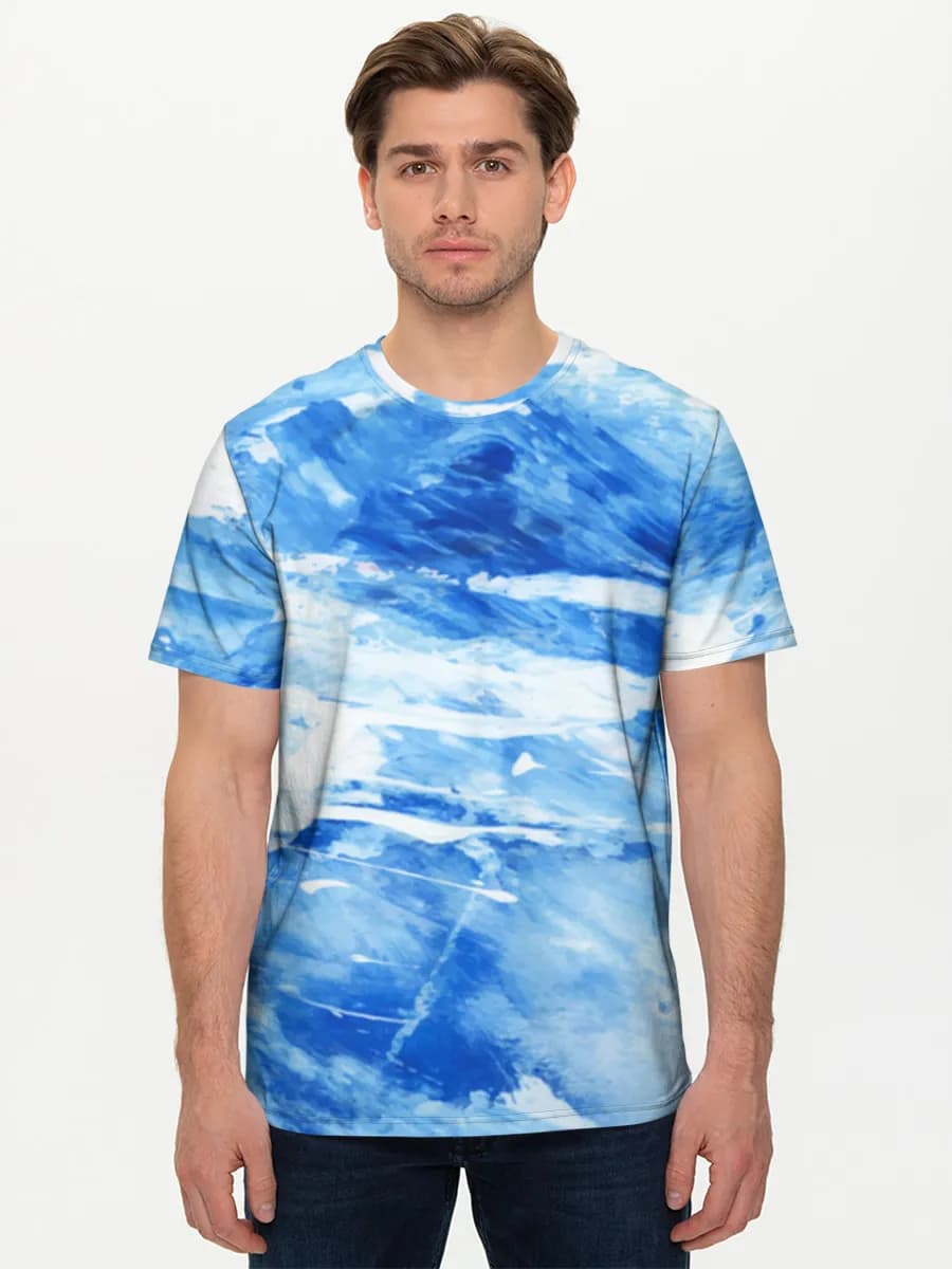 Herren Basic Baumwoll T-Shirt