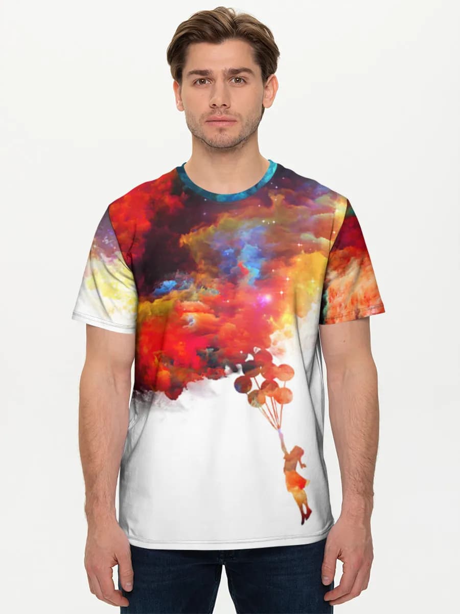 Men's basic cotton T-shirt