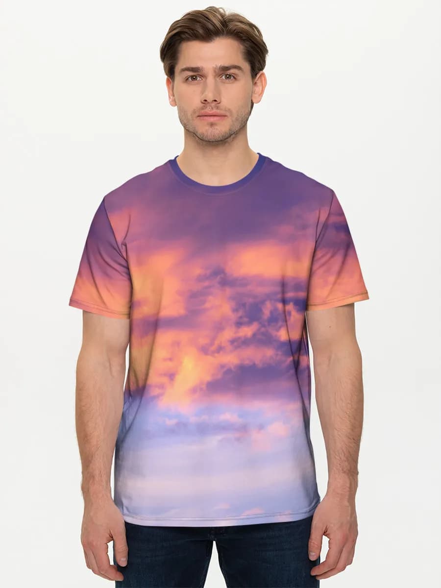 Men's basic cotton T-shirt