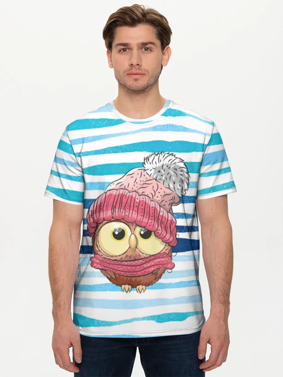 Men's basic cotton T-shirt