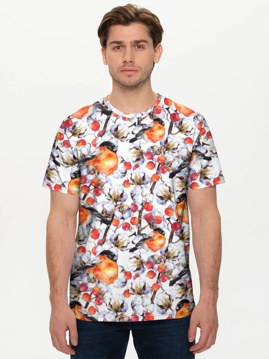 Men's basic cotton T-shirt