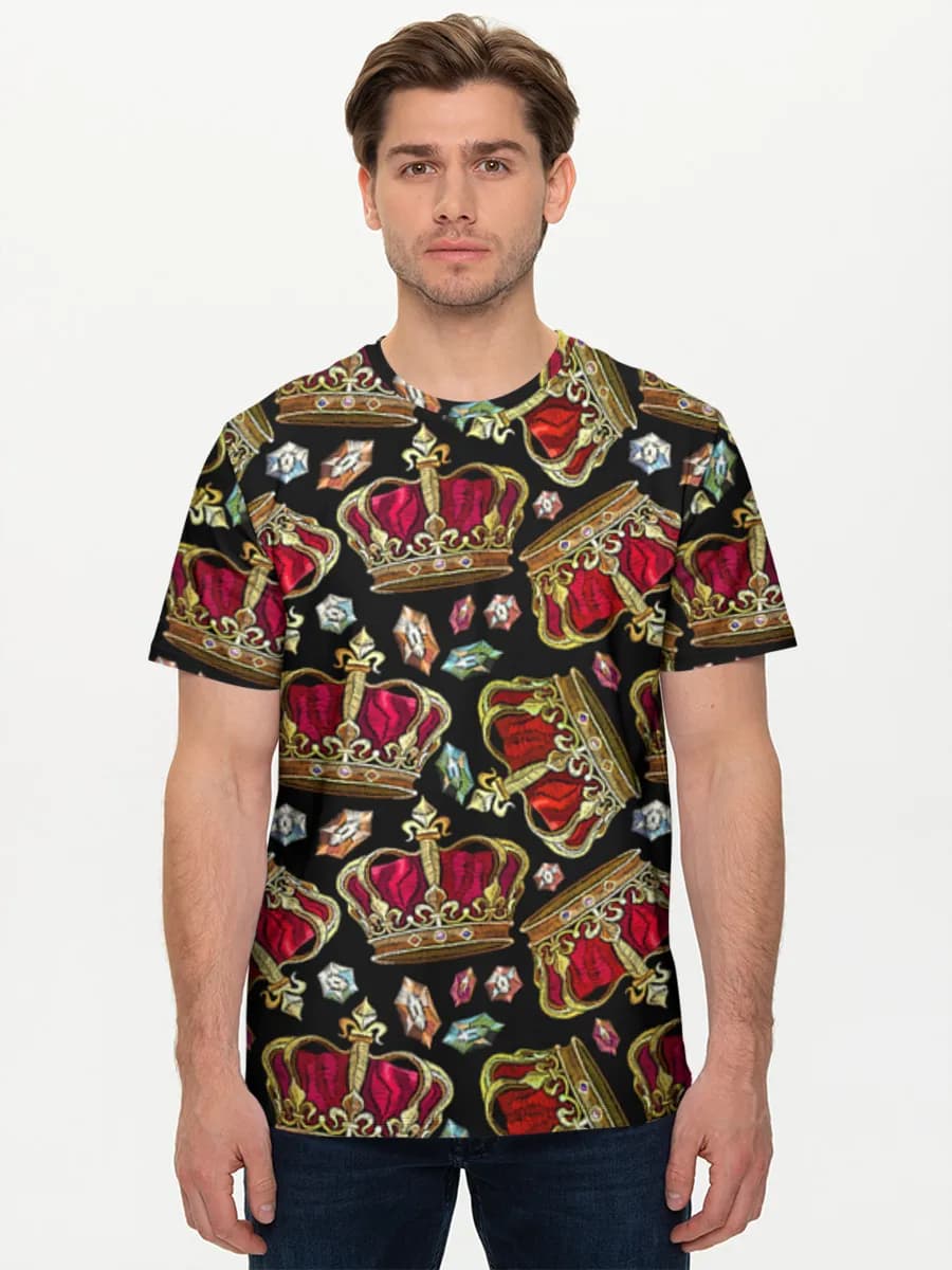Men's basic cotton T-shirt