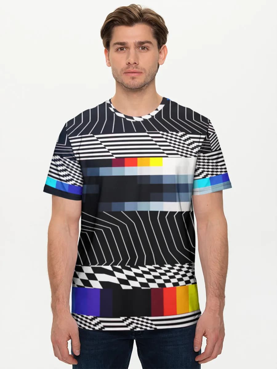 Men's basic cotton T-shirt