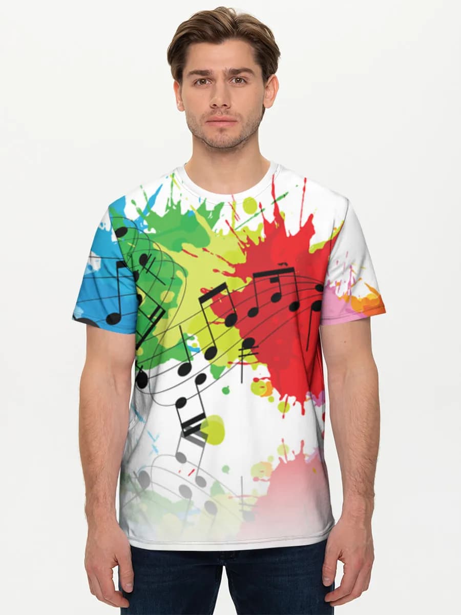 Herren Basic Baumwoll T-Shirt
