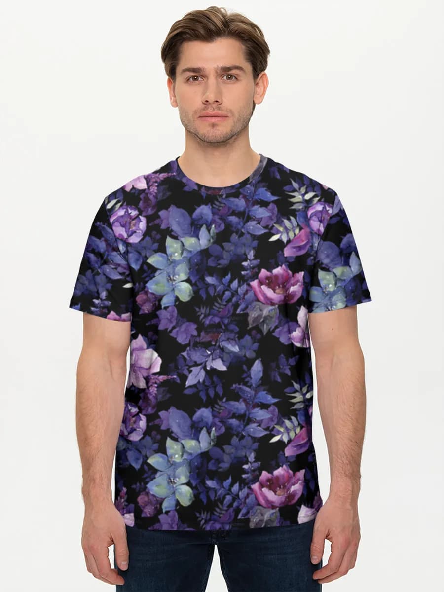 Herren Basic Baumwoll T-Shirt