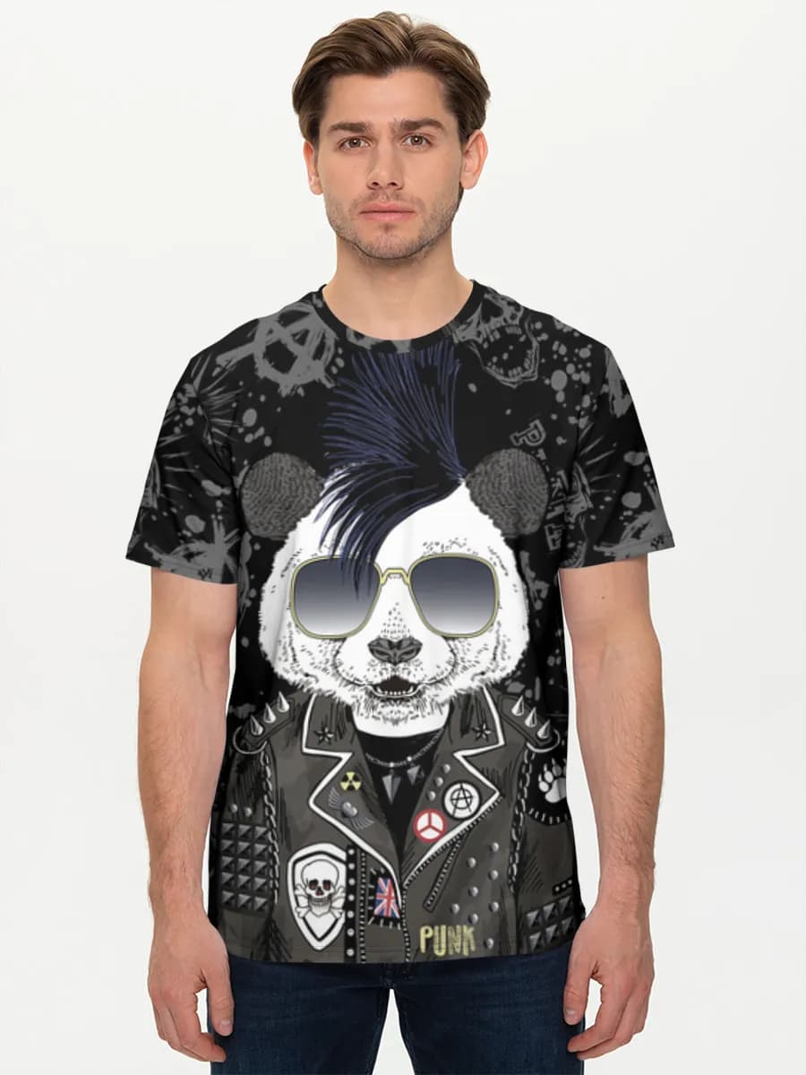 Camiseta básica de algodón para hombre
