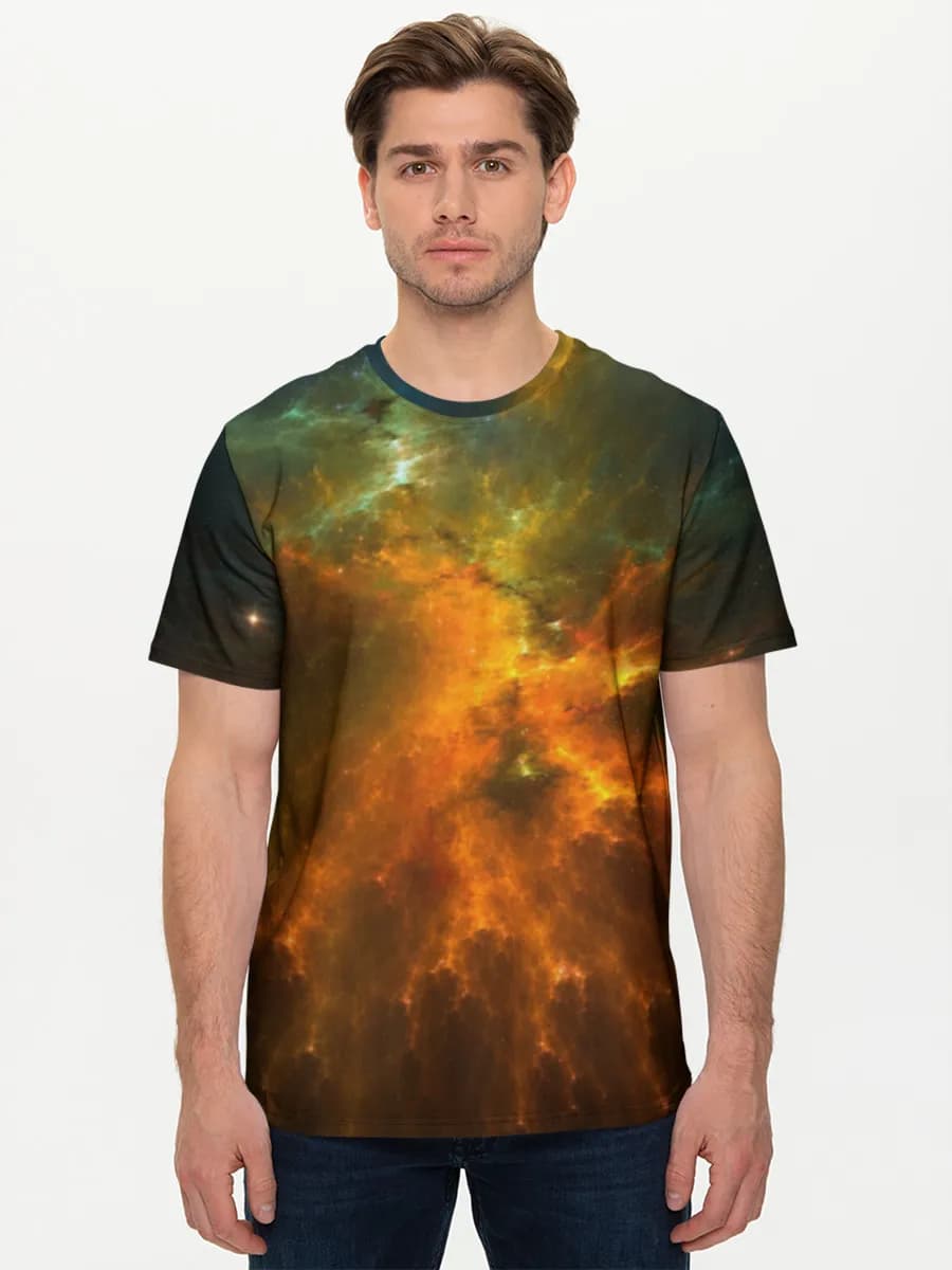 Men's basic cotton T-shirt