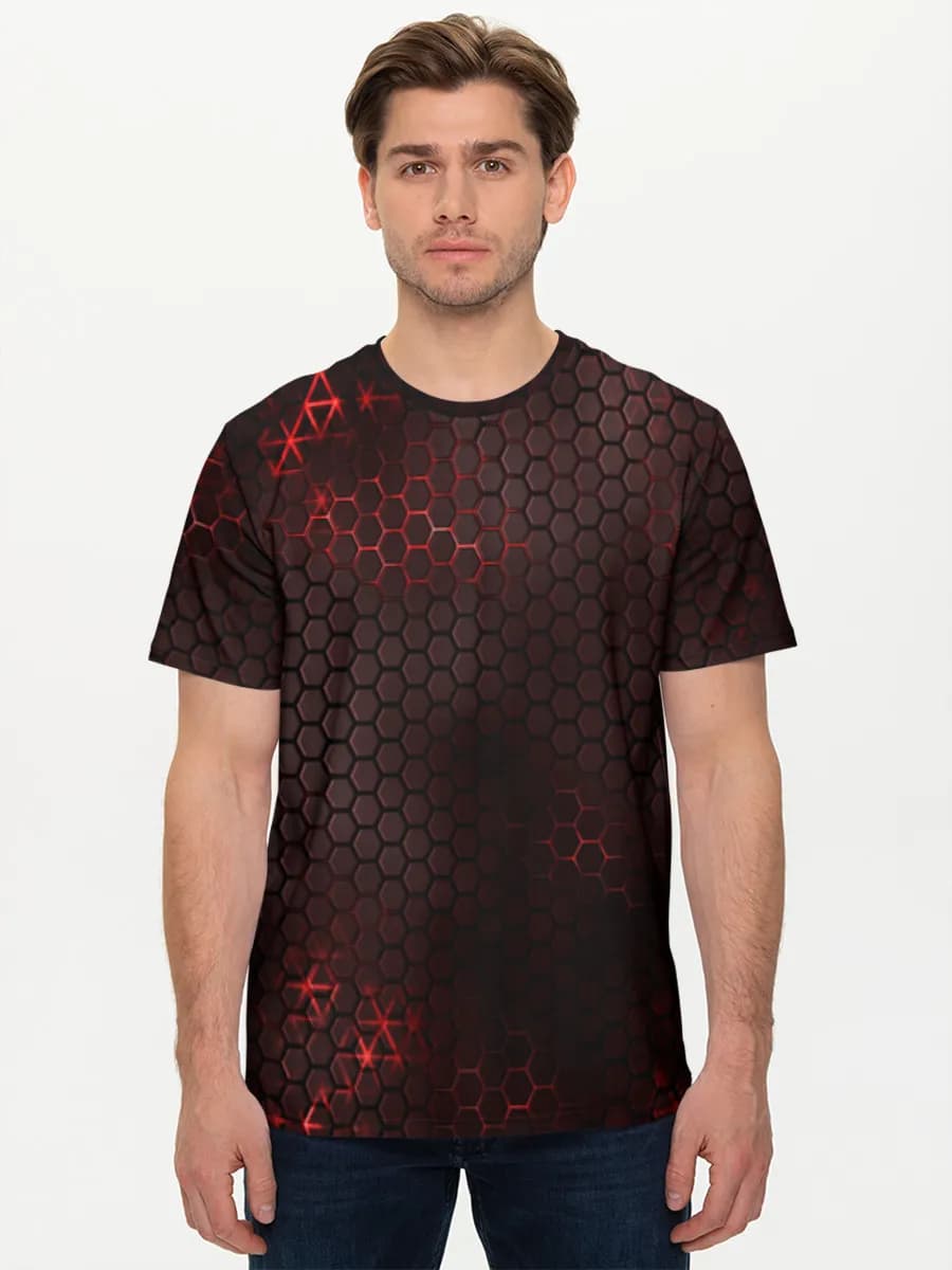 Men's basic cotton T-shirt